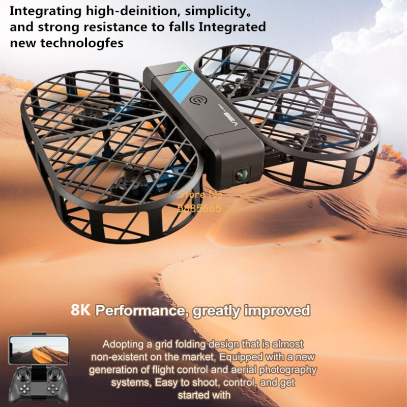 Rc Helicopter Electric - Caméra HD 8K 360 ° Protection