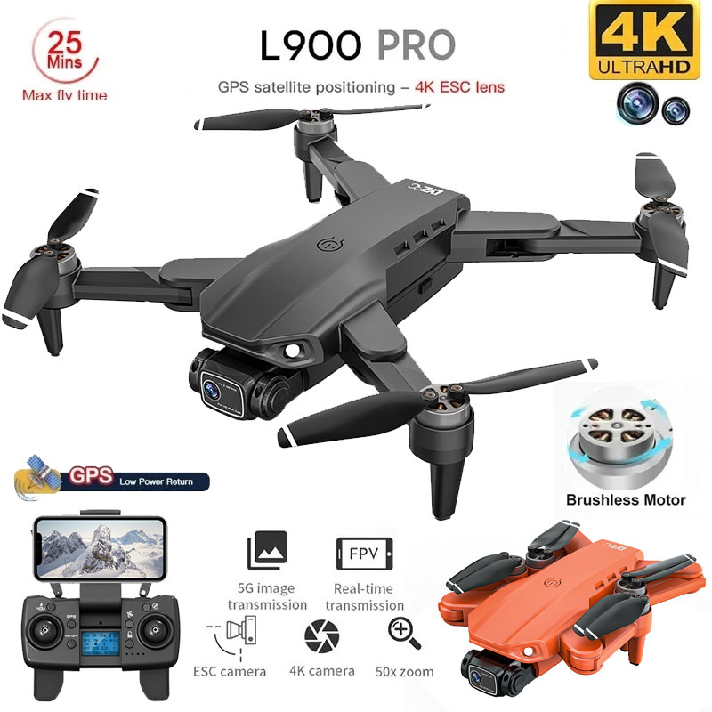 Rc Helicopter Case - L900 Pro GPS Drone 4K professionnel