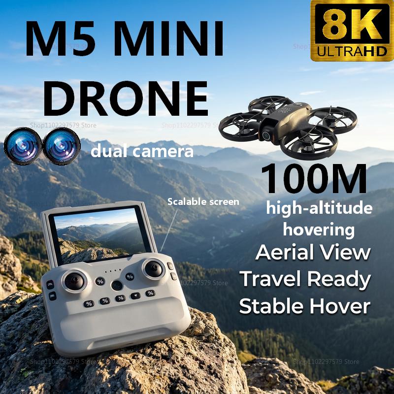 Rc Helicopter Gyro - Nouveau Mini Drone M5 2026 avec