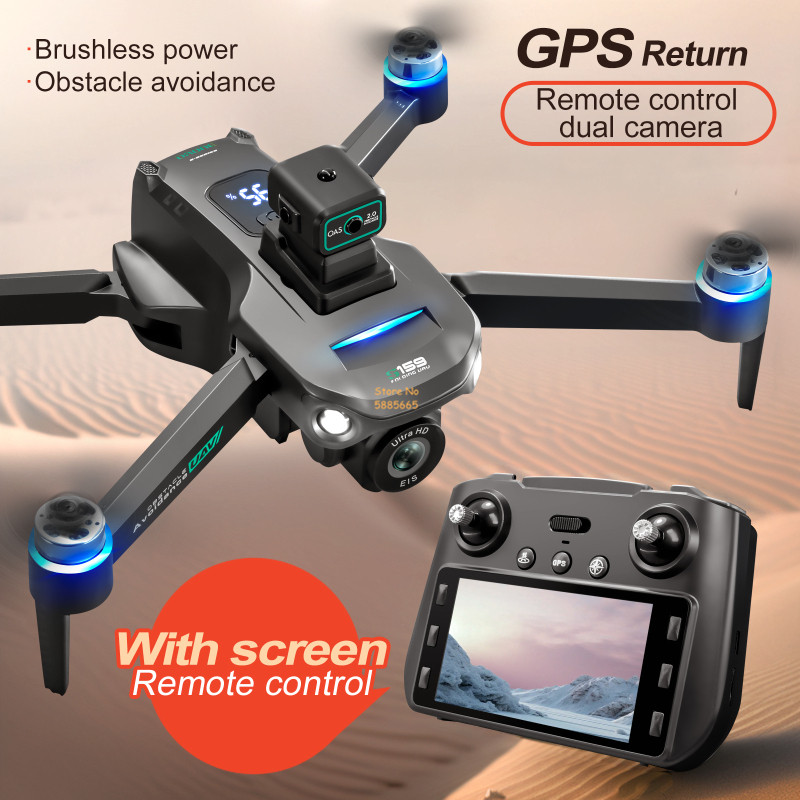 Rc Helicopter Case - 8K double caméra 5G WIFI FPV