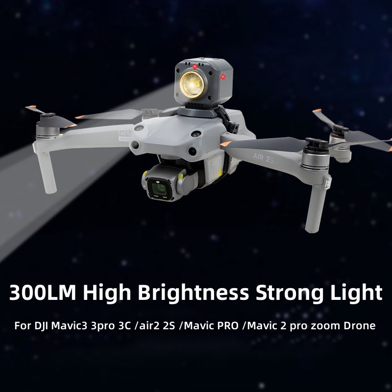 Dji Drone Air 3 - Projecteur de nuit à lumière forte,