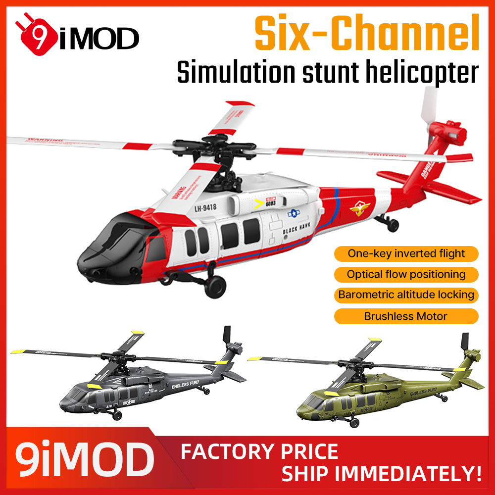 Rc Helicopter Large - Hélicoptère RC 9IMOD à 6 canaux