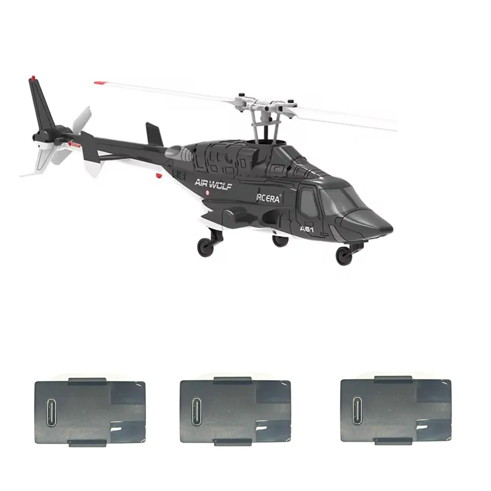 Rc Helicopter Nitro - RC ERA A61 Mini Airwolf Batterie