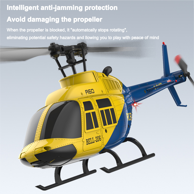 A60 RC hélicoptère 2.4G 6-Aixs - Rc Helicopter Gyro avis et prix