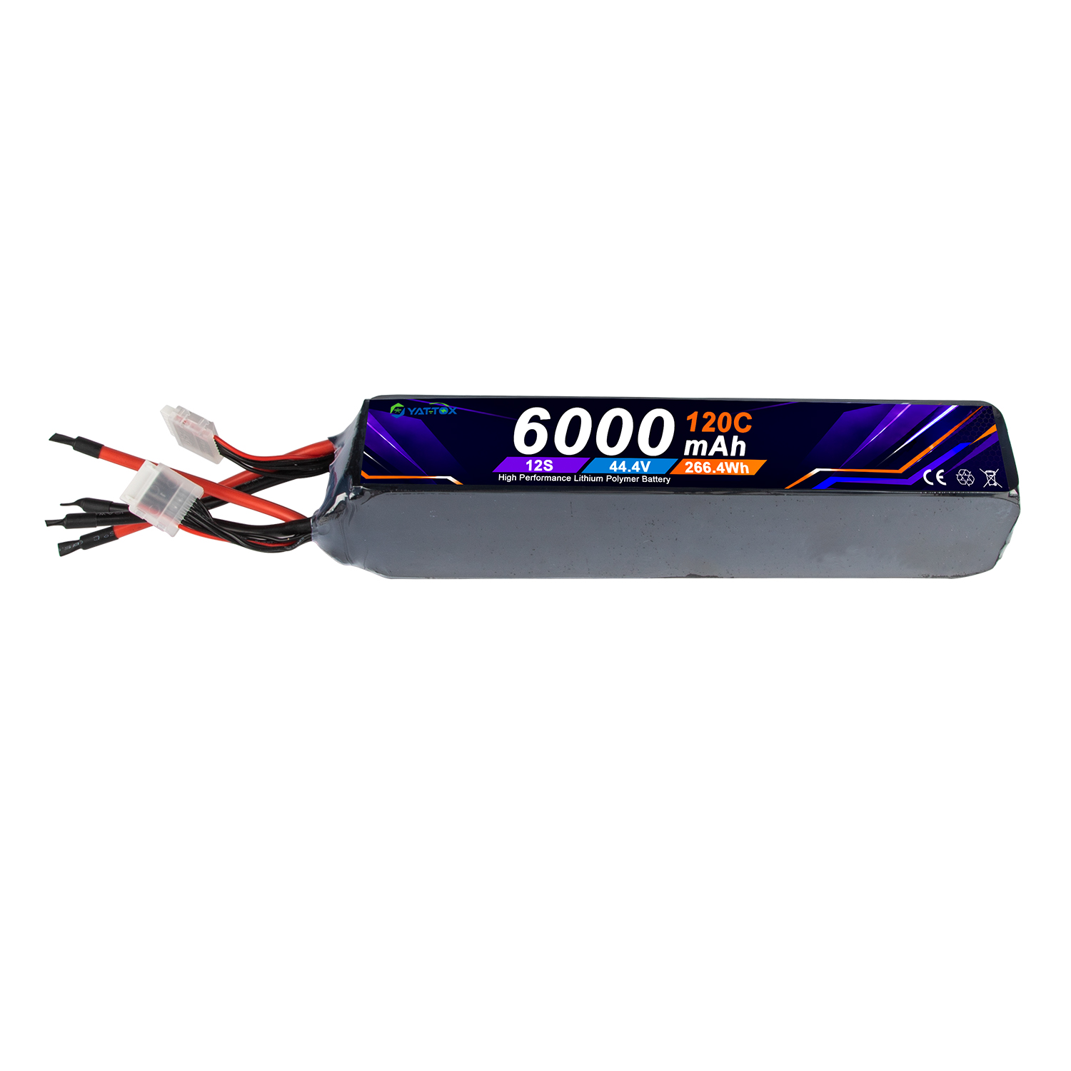 Batterie LiPo Yattox 12S 6000m - Rc Helicopter Large avis et prix