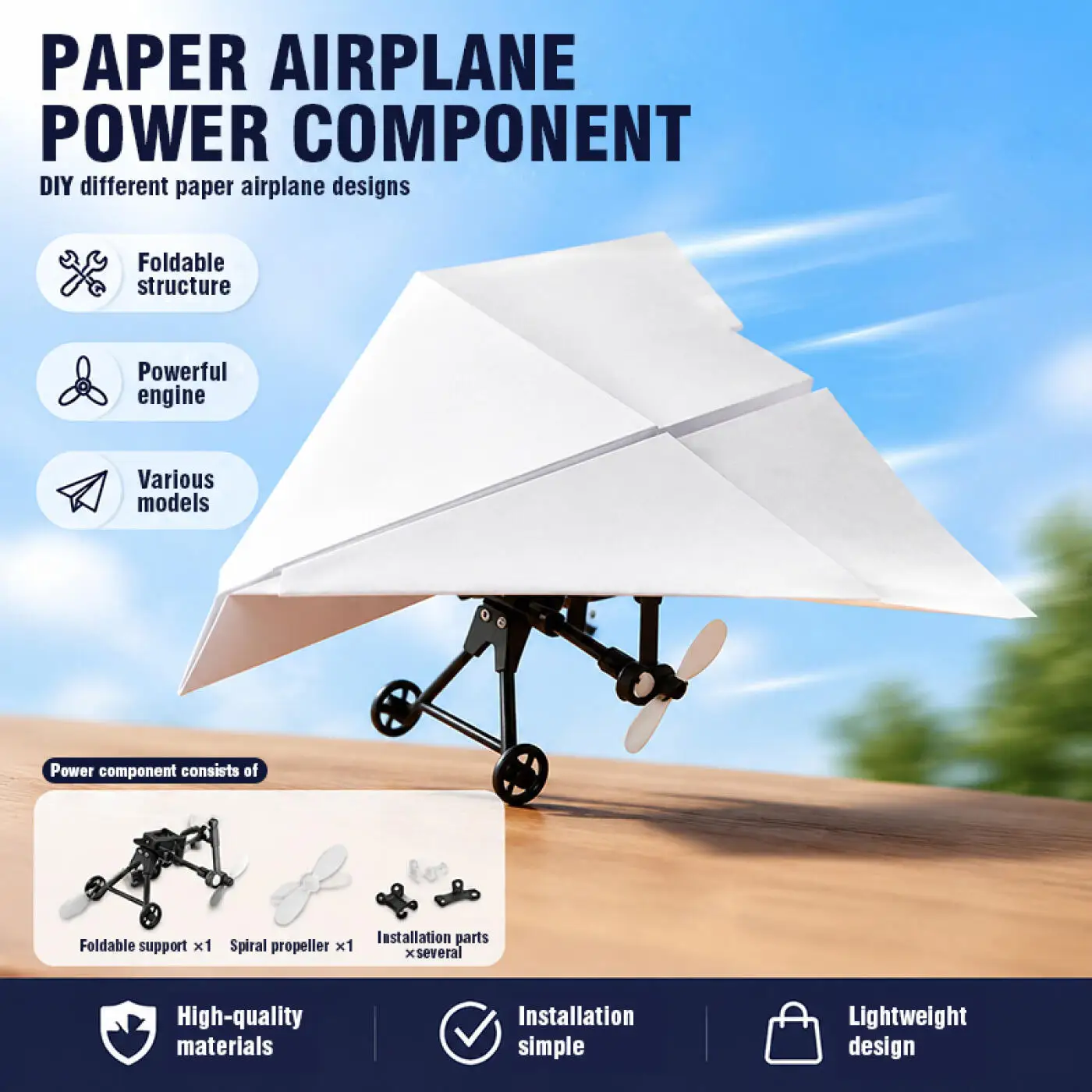 Avion en papier RC, kit d'avio - Rc Helicopter Battery avis et prix