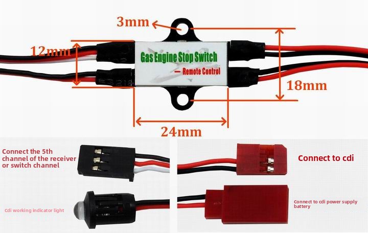 Moteur à essence CDI interrupt - Rc Helicopter Gas avis et prix