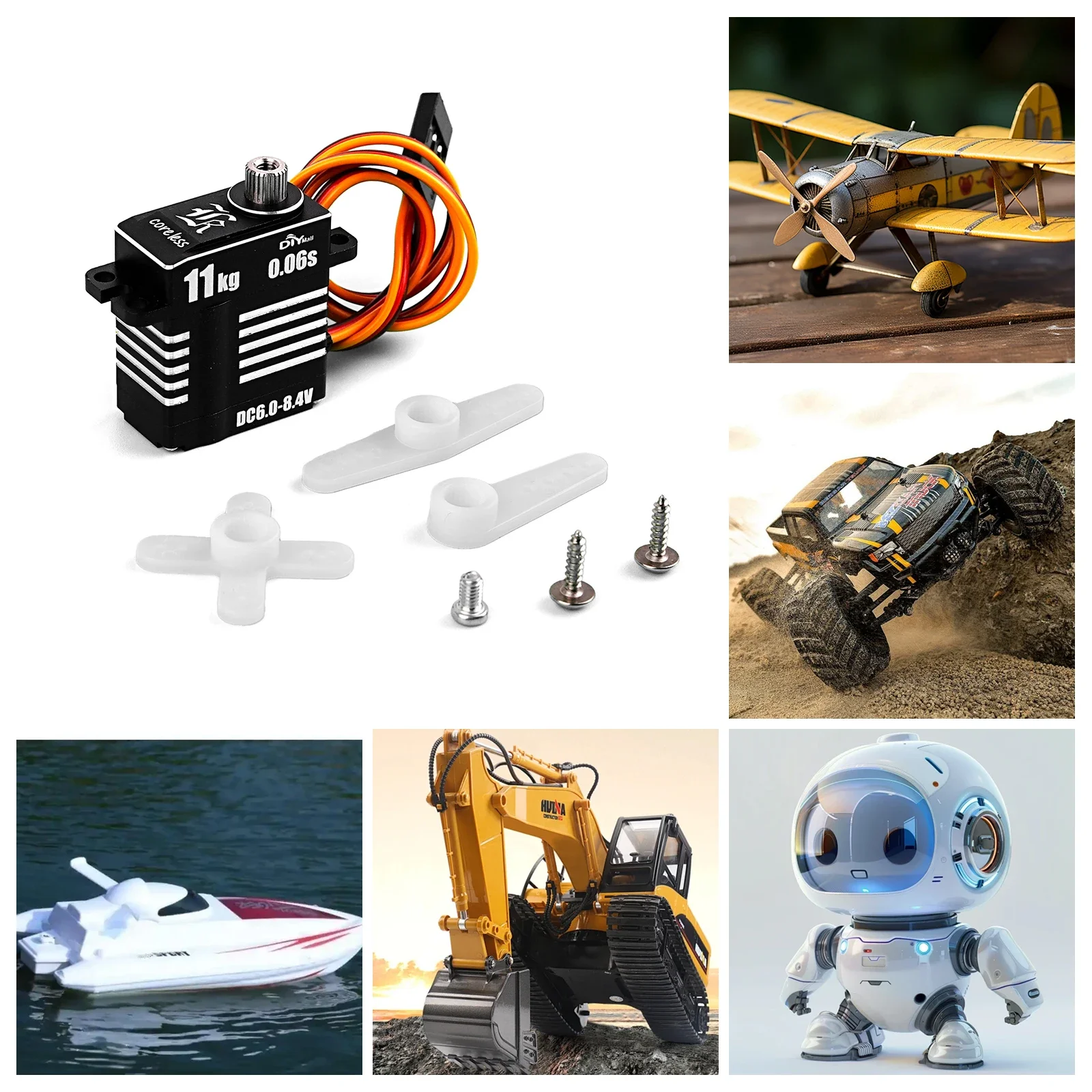 H-11 11KG Micro Servo numériqu - Rc Helicopter Motor avis et prix