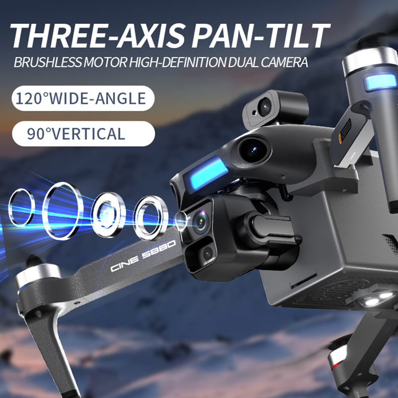 Nouveau drone 8K à double camé - Rc Helicopter Electric avis et prix