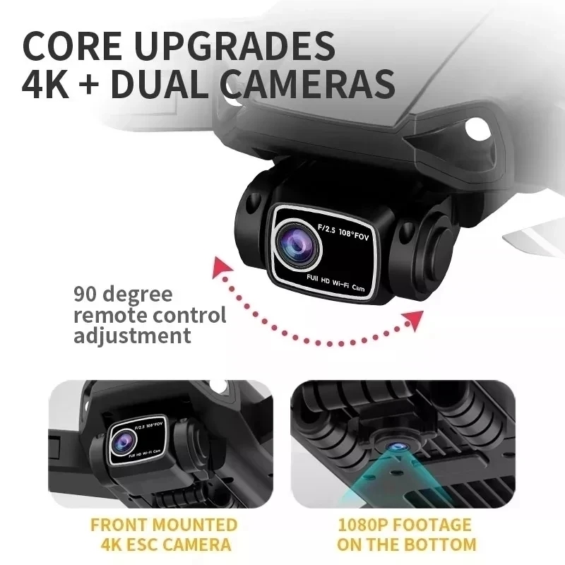 Drone FPV quadrirotor pliable  - Jjrc Drone X12 avis et prix