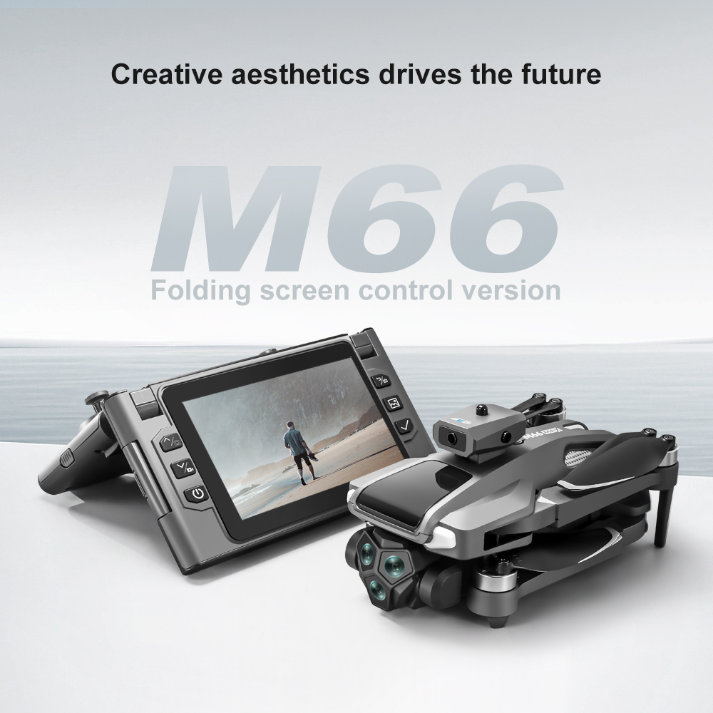 Drone RC pliable M66 avec écra - Rc Helicopter Case avis et prix