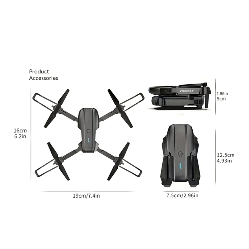 Drone RC pliable FACEGLE UAV E - Rc Helicopter Electric avis et prix