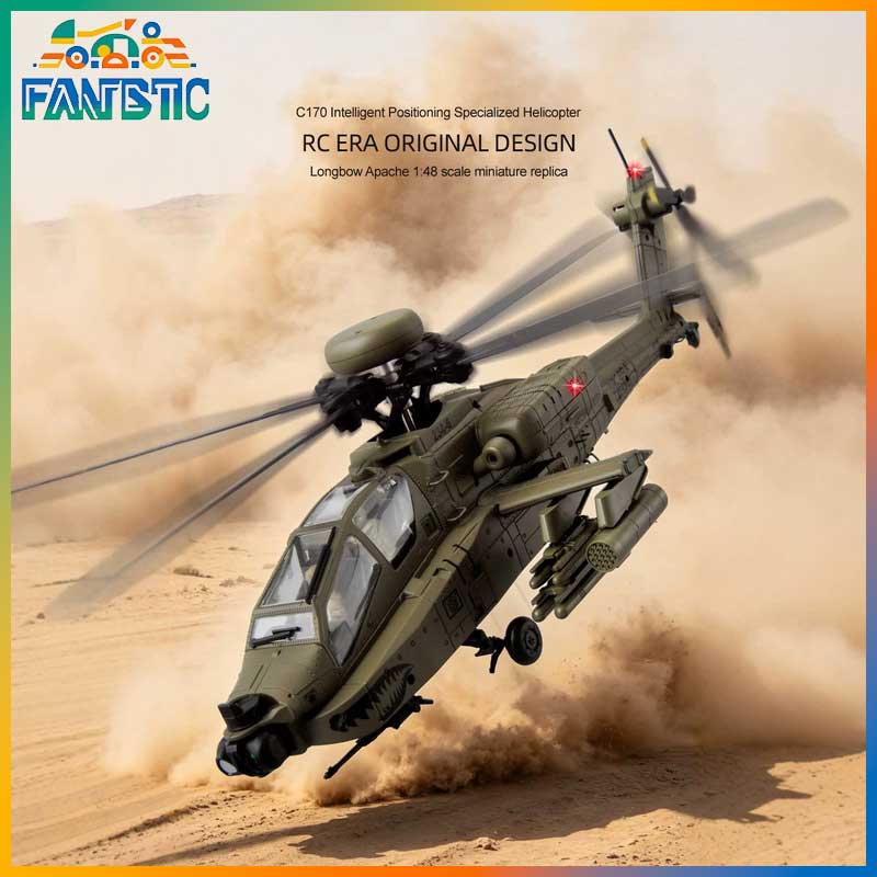 Hélicoptère RC Apache C170 Ah  - Rc Helicopter Single Rotor avis et prix
