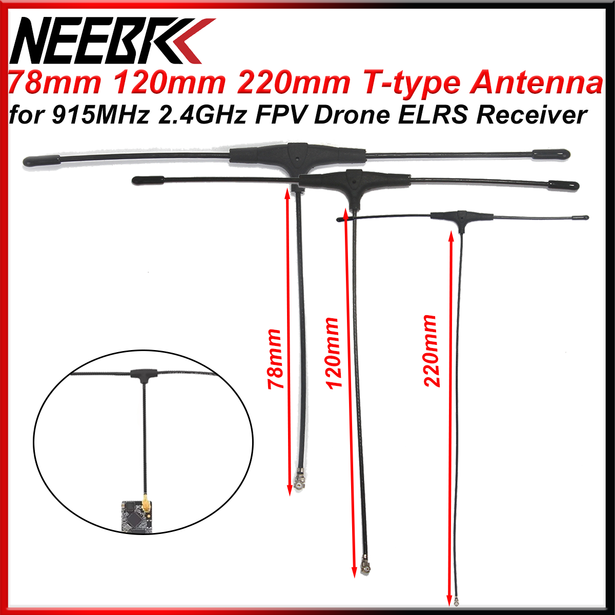 Drone FPV 915MHz 2.4GHz, anten - Tbs Fpv Crossfire avis et prix