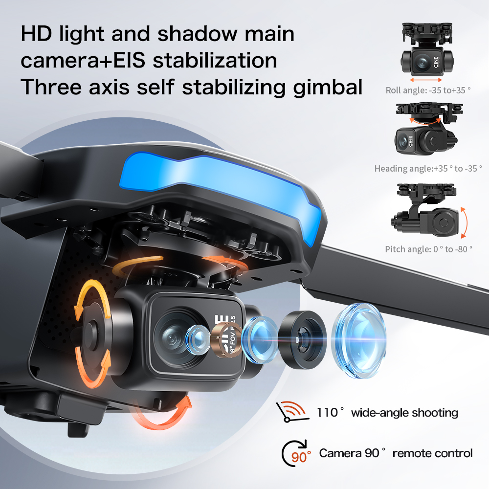 Nouveau drone S-X1 MAX GPS 8K  - Rc Helicopter Case avis et prix