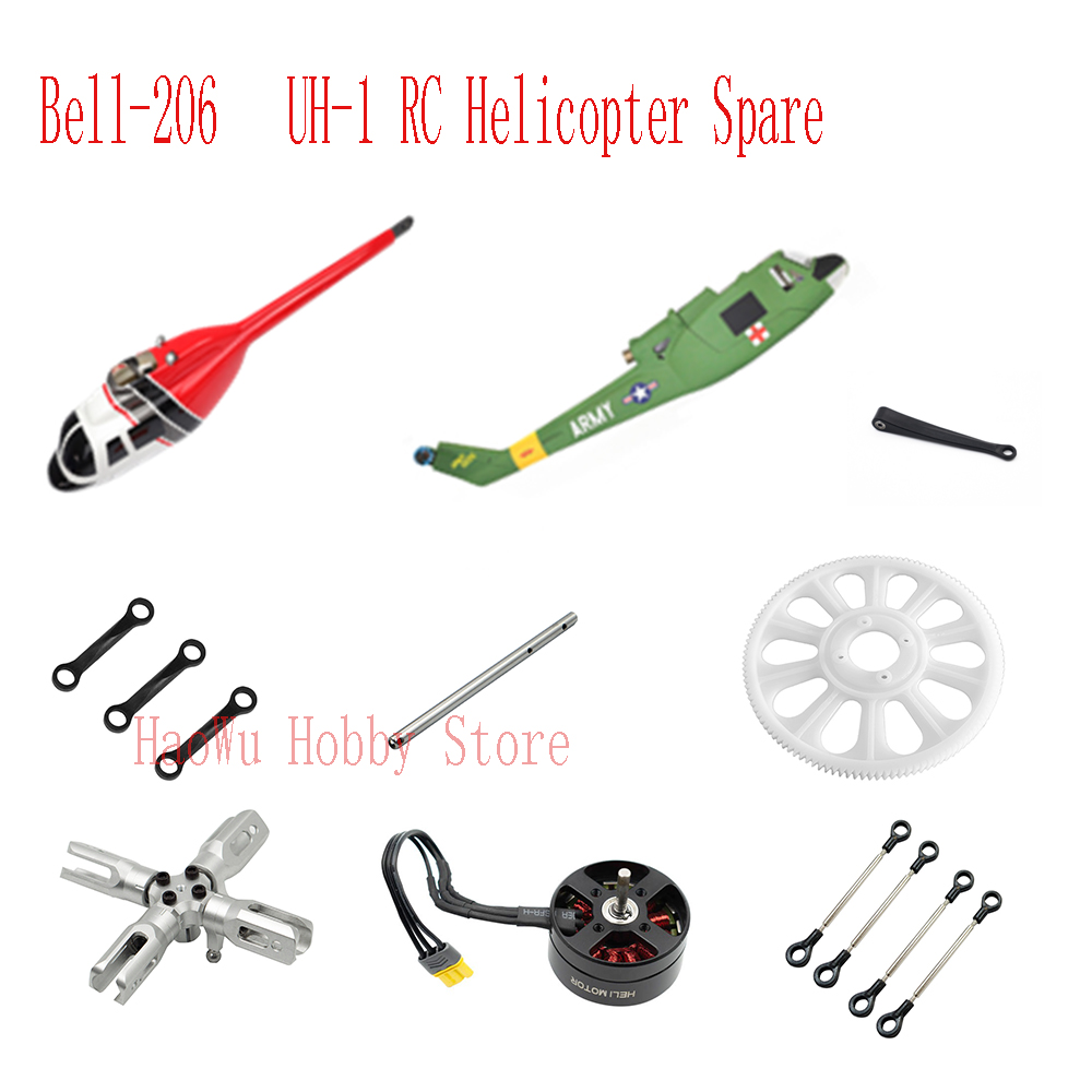 Flywing bell206 UH1 Bell-206 U - Rc Helicopter Large avis et prix